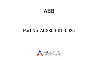 ACS800-01-0025