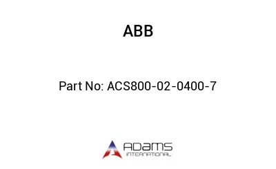 ACS800-02-0400-7
