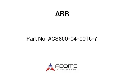 ACS800-04-0016-7