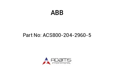 ACS800-204-2960-5