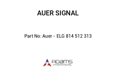 Auer - ELG 814 512 313
