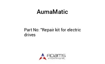 "Repair kit for electric drives