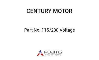115/230 Voltage