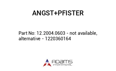 12.2004.0603 - not available, alternative - 1220360164