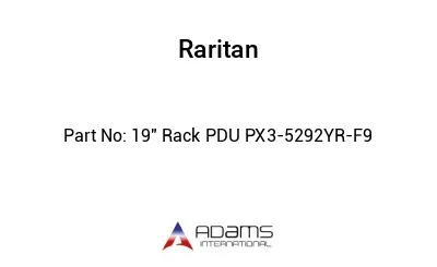 19" Rack PDU PX3-5292YR-F9