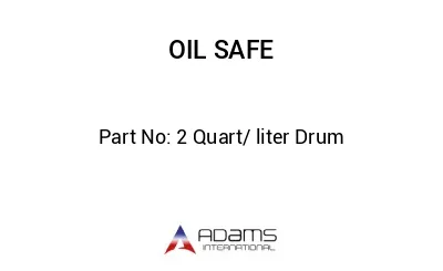 2 Quart/ liter Drum