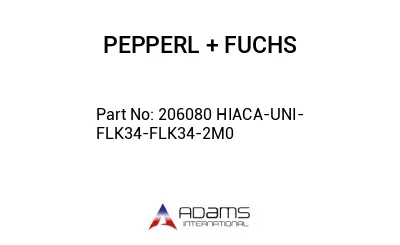 206080 HIACA-UNI-FLK34-FLK34-2M0