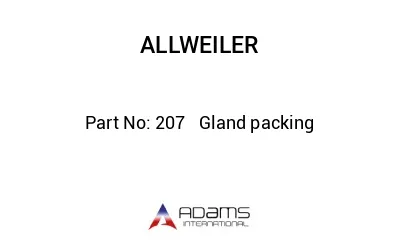 207   Gland packing