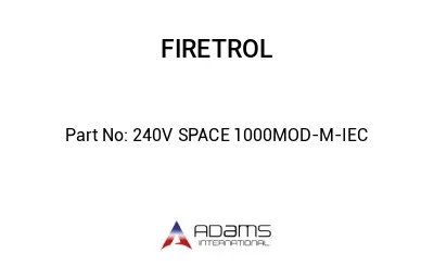 240V SPACE 1000MOD-M-IEC