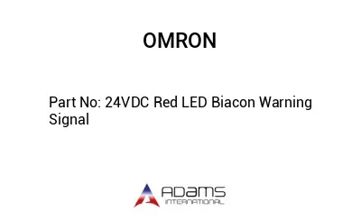 24VDC Red LED Biacon Warning Signal