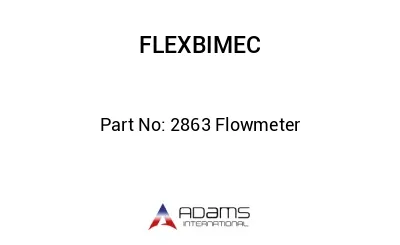 2863 Flowmeter