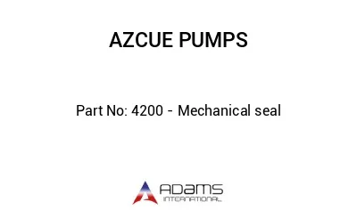 4200 - Mechanical seal