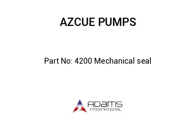 4200 Mechanical seal