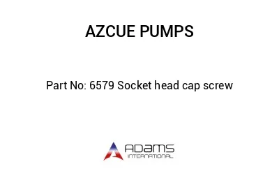 6579 Socket head cap screw