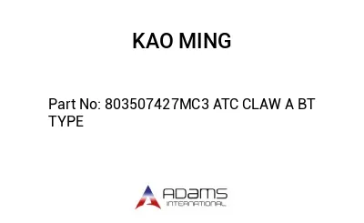 803507427MC3 ATC CLAW A BT TYPE