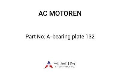 A-bearing plate 132