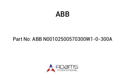 ABB N00102500570300W1-0-300A
