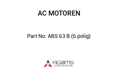 ABS 63 B (6 polig)