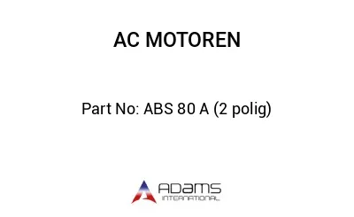 ABS 80 A (2 polig)