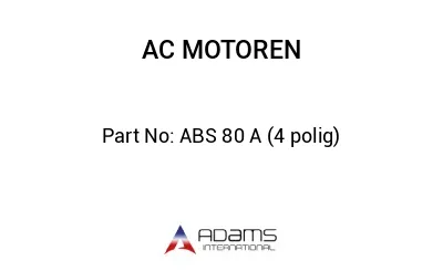 ABS 80 A (4 polig)