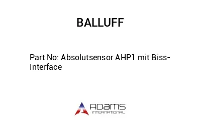 Absolutsensor AHP1 mit Biss-Interface									