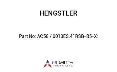 AC58 / 0013ES.41RSB-B5-X:
