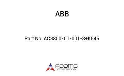 ACS800-01-001-3+K545