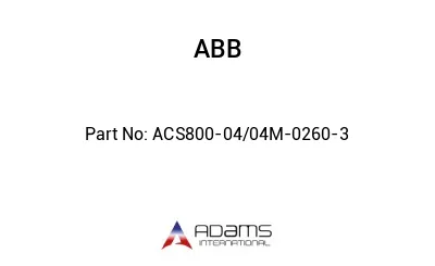ACS800-04/04M-0260-3
