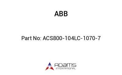 ACS800-104LC-1070-7