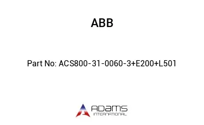 ACS800-31-0060-3+E200+L501