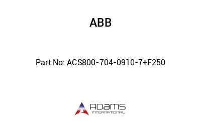 ACS800-704-0910-7+F250