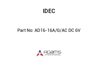 AD16-16A/G/AC DC 6V
