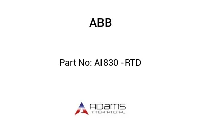 AI830 -RTD