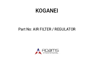 AIR FILTER / REGULATOR