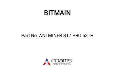 ANTMINER S17 PRO 53TH