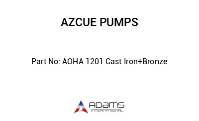 AOHA 1201 Cast Iron+Bronze
