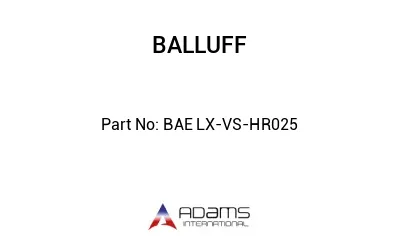 BAE LX-VS-HR025									