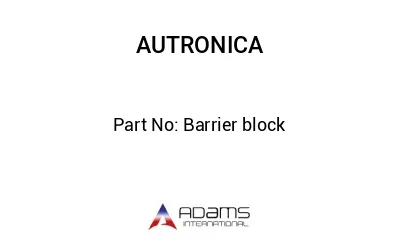 Barrier block