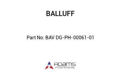 BAV DG-PH-00061-01									