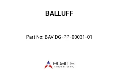 BAV DG-PP-00031-01									