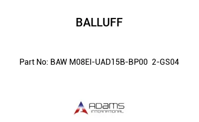 BAW M08EI-UAD15B-BP00	2-GS04								