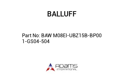 BAW M08EI-UBZ15B-BP00	1-GS04-504								