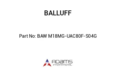 BAW M18MG-UAC80F-S04G									