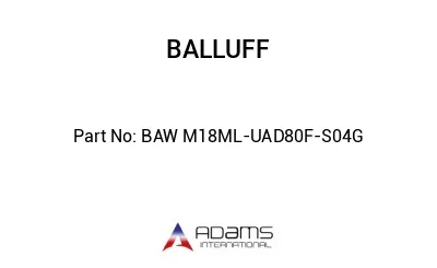BAW M18ML-UAD80F-S04G									