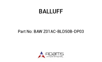 BAW Z01AC-BLD50B-DP03									