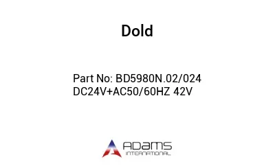 BD5980N.02/024 DC24V+AC50/60HZ 42V