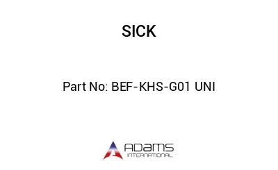 BEF-KHS-G01 UNI