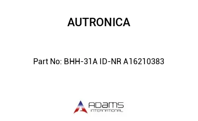 BHH-31A ID-NR A16210383