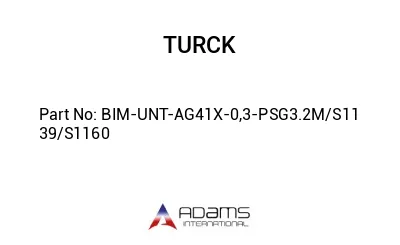 BIM-UNT-AG41X-0,3-PSG3.2M/S11 39/S1160