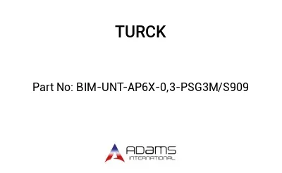 BIM-UNT-AP6X-0,3-PSG3M/S909